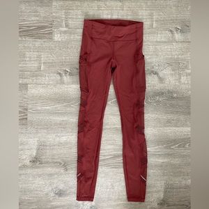 Lululemon mesh panel leggings